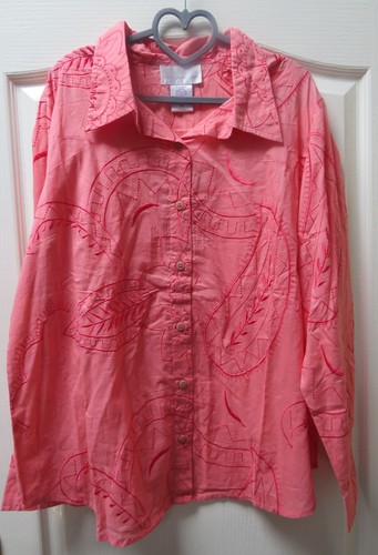 Susan graver blouse top size - susan,