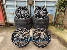 4 x 18" TRANSIT XT3 ALLOY WHEELS 5X160 FIT FORD TRANSIT CUSTOM VAN 8J + TYRES
