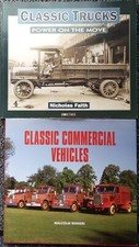 2 Classic Commercial Books - Classic Trucks & Classic Commercial Vehicles 