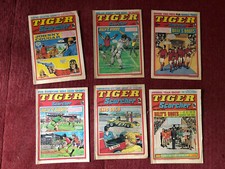 Tiger & Scorcher  comics x 6