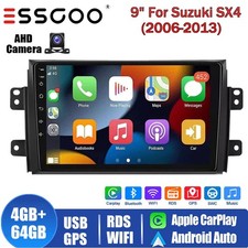 64G For Suzuki SX4 2006-2013 Android 14 Car Stereo GPS Radio FM Navi BT Carplay