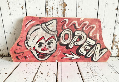 Vintage hand painted carnival - vintage,