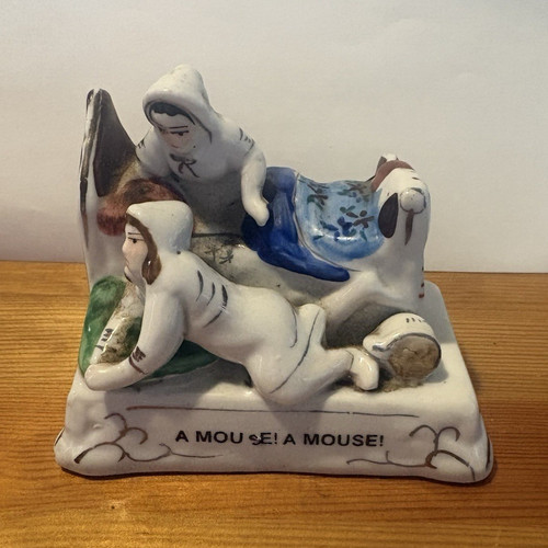Ceramic humour mice - humour, figurine
