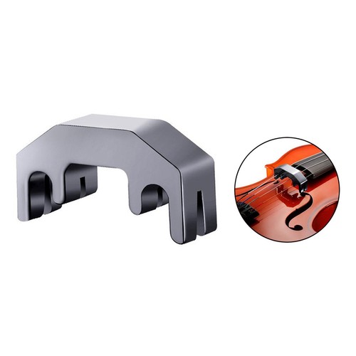 Metal violin mute - for, 1/2