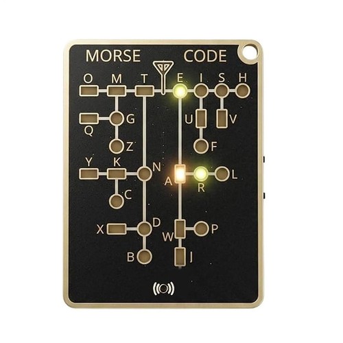 Morse code trainer - morse, led