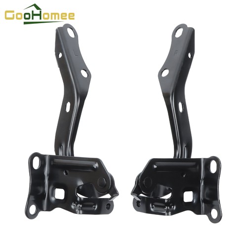 Pair hood hinge front bonnet - front,