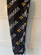 Primark Greggs Black Logo Jogging Bottoms Size M
