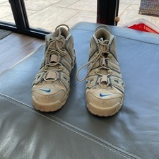 Nike Air more uptempo 96’ Limestone Green Valerian Blue Uk9.5