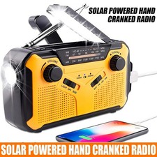 2500mAh Wind Up Solar Radio