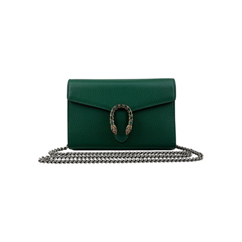 Gucci green leather mini - green,