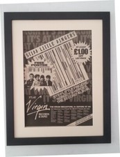 STIFF LITTLE FINGERS*Nobody's Heroes*1980*ORIGINAL*POSTER*AD*FRAMED*FAST SHIP*