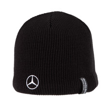 Mercedes-Benz Black Fleeced Beanie