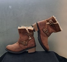 Caterpillar brown leather Pull