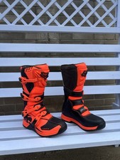 Fox Racing Comp 5 Motocross Boots Orange, Size Uk 6.5, Only Used Once