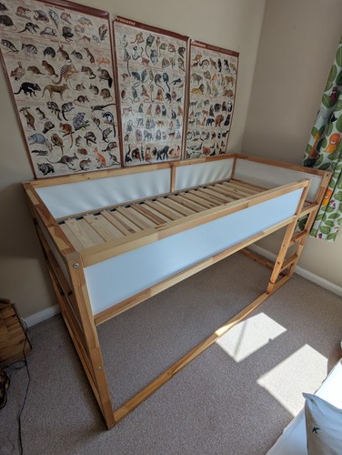 Ikea kura childrens bed - bed, frame