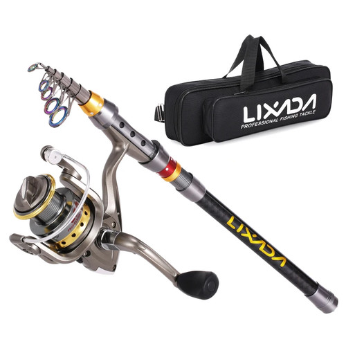 2pc carbon telescopic fishing - 2pc,
