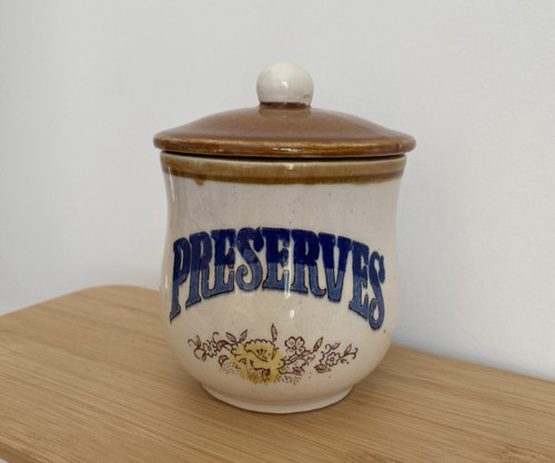 Vintage jar japanese ceramic - vintage,