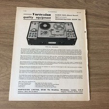 GRAM175 MAGAZINE ADVERT 11X8 VORTEXION CBL RECORDER