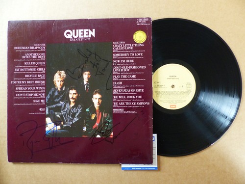 Queen signed autograph - queen,