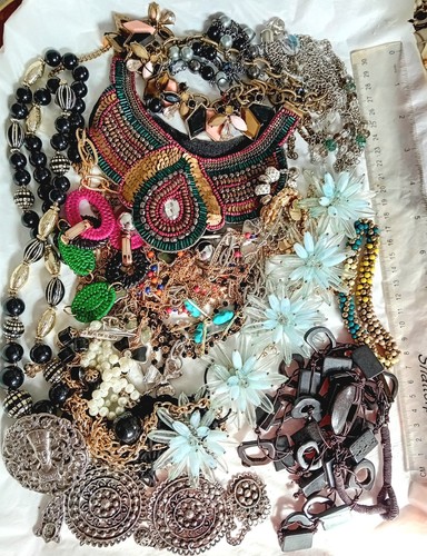 850g job lot broken tangled - lot,