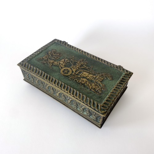 Bronze box signed max - box,