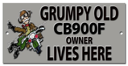 Grumpy old cb900f owner - old,