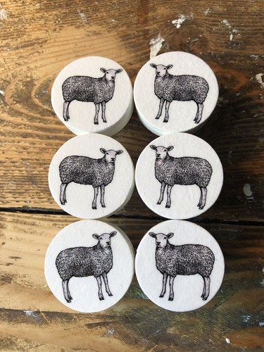 Handmade sheep lamb ewe - handmade, ram