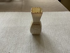 SMALL BELLEEK VASE IN IMMACULATE CONDITION NO BOX