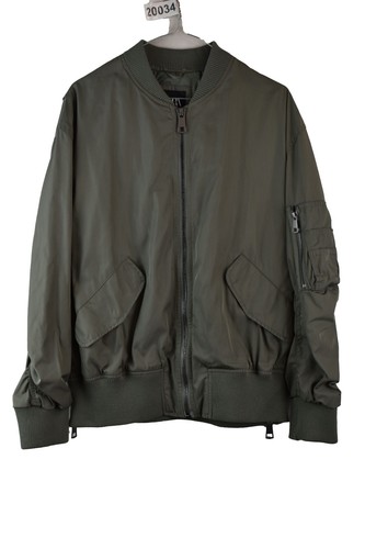 Zara green bomber jacket - green,