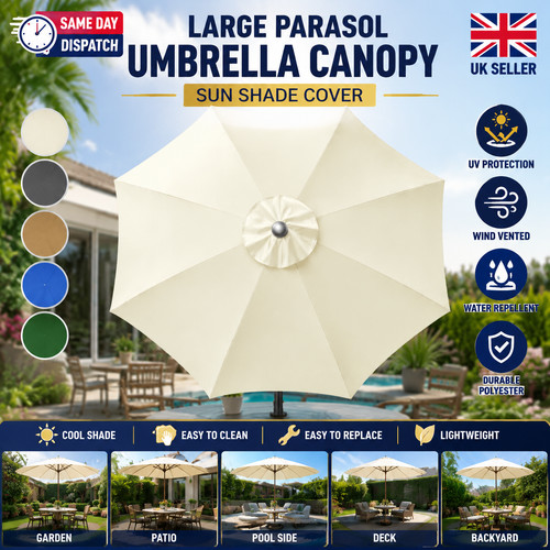 Large parasol umbrella - large,