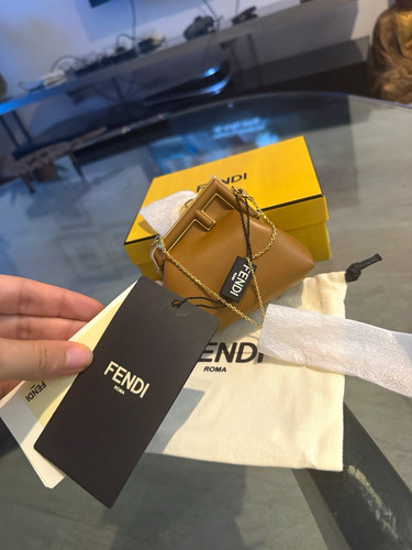 Fendi first mini brown smooth - fendi,