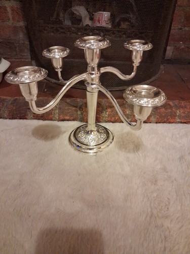 Candelabra art deco twisted - art,