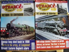 2 X STEAM WORLD RAILWAY MAGS