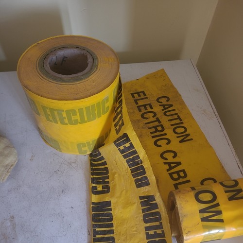 Caution electric cable - caution,