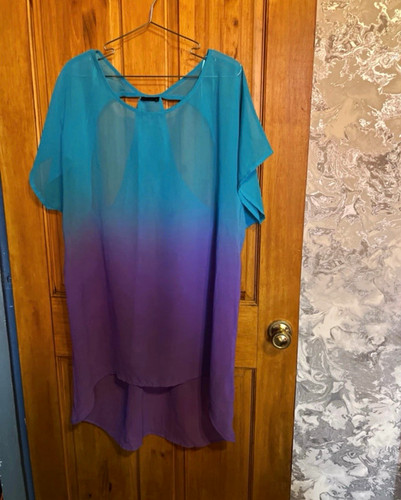 Blue purple ombre cover - f&f,