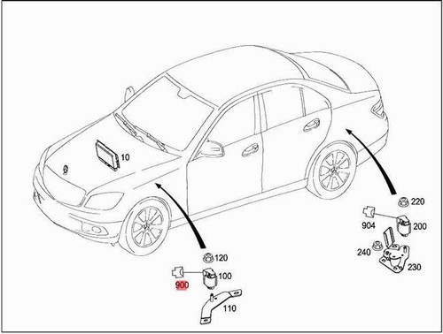 Genuine mercedes pin bushing - pin,