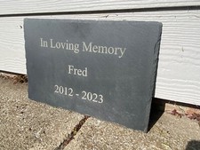 Personalised Slate Memorial