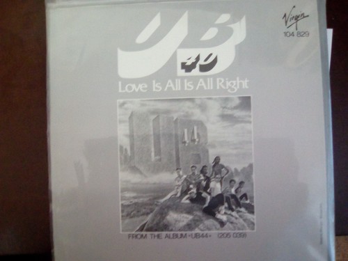Love all is alright - ub,