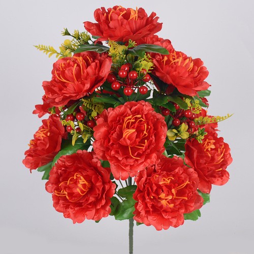 Heads silk rose artificial - 18,