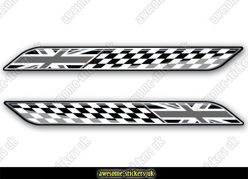 Union jack flag stickers - jack,