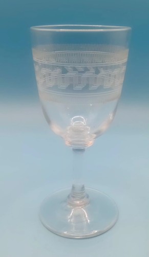 Antique clear etched - antique,