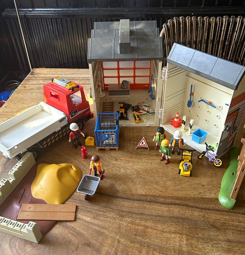Playmobil construction site - playmobil,