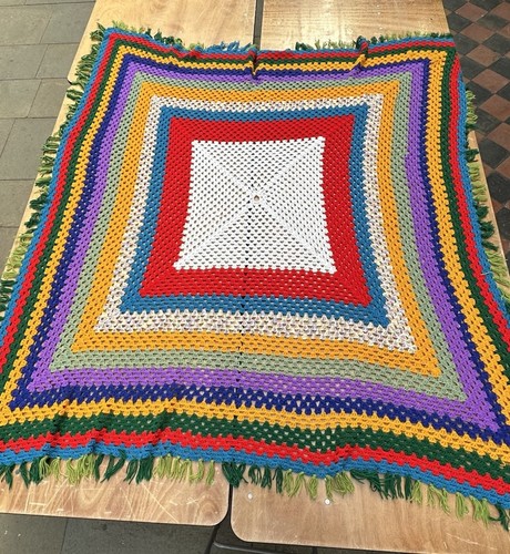 Vintage hand crocheted - hand,