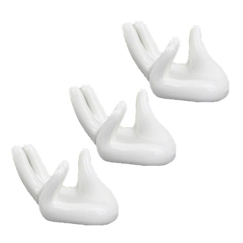 3pcs air plant holder ceramics - 3pcs,