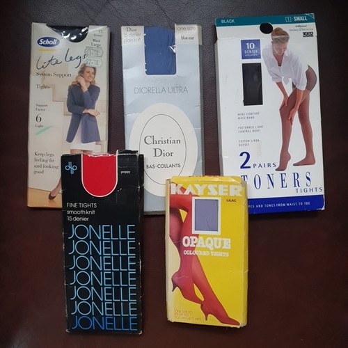 Tights pairs vintage 1980s - pairs,