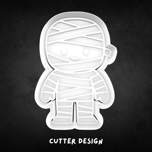 Halloween mummy cookie - halloween,