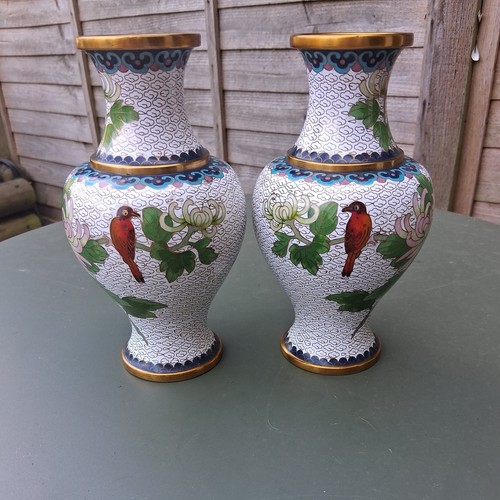 Vintage chinese cloisonne - ,