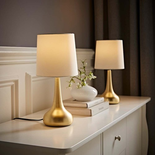 Pair touch table lamps - of,