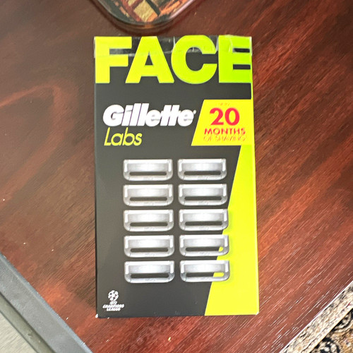Gillette labs face razor - face,