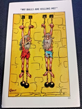 1960s - QUIP postcard - saucy & funny - seaside comic series - Sapphire Card.